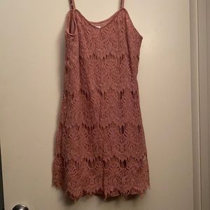 Love, fire size medium lace dress